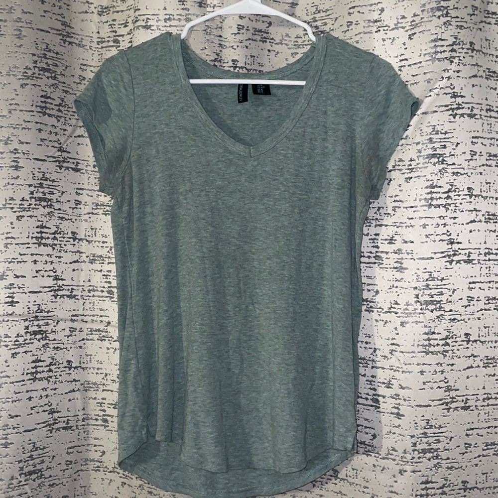 Teal blouse